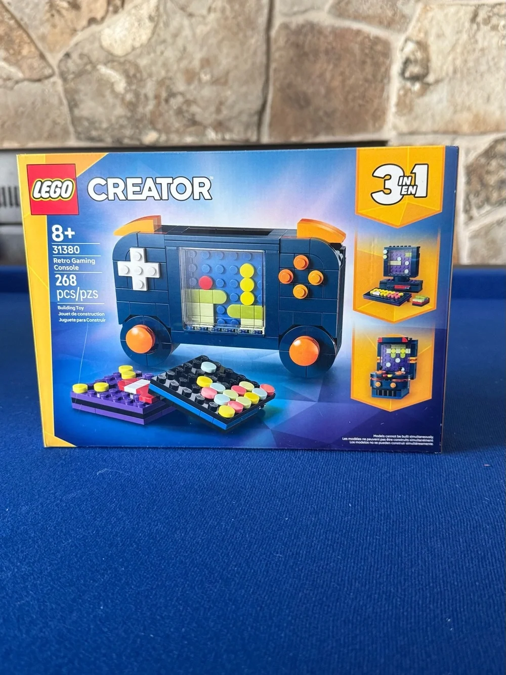 Lego Creator 3-in-1 Retro Arcade Set - Blue, Yellow, Purple